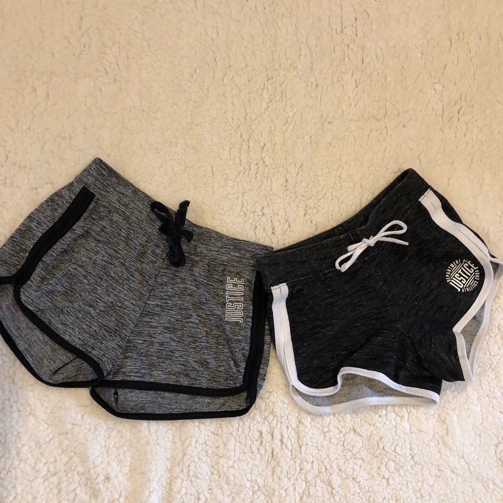 Justice Active Shorts (Lot of 2)
